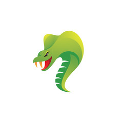 Snake Serpent Cobra Mascot Logo Illustration