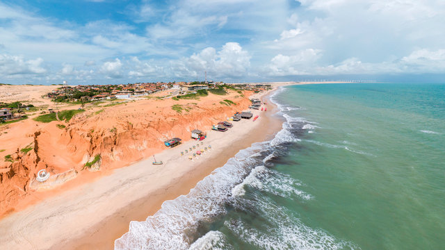 Canoa Quebrada Beach, Aracati, Ceara, Brazil