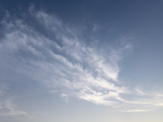 dramatic sky with clouds, 