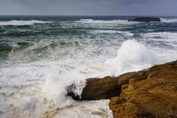 Oregon coast Pacific Ocean Newport