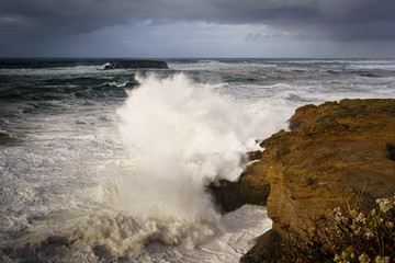 Oregon coast Pacific Ocean Newport