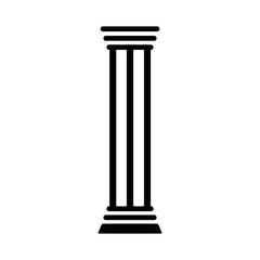 pillar icon vector template