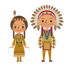 インディアン・ネイティブ・アメリカンの民族衣装