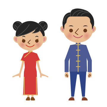 中国の民族衣装stock Vector Adobe Stock 中国の民族衣装stock Vector Adobe Stock