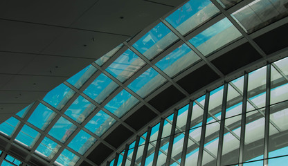 Obraz premium sky garden windows