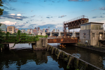 A Warm Summer Day In Boston City