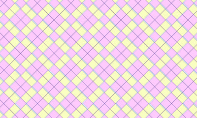 Pastel Seamless Pattern with Squares