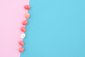 Colorful easter eggs.