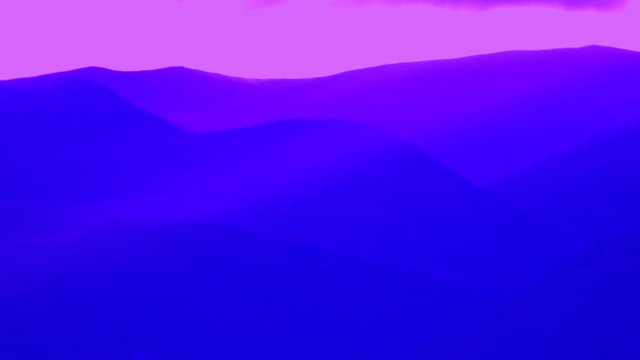 Abstract landscapes with vivid colours UK 4K