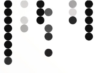 Circle pattern with a rough texture background. Background texture wall and have copy space for text. Picture for creative wallpaper or design art work