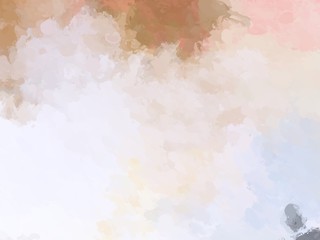 Sweet pastel watercolor paper texture for backgrounds. colorful abstract pattern. The brush stroke graphic abstract. Picture for creative wallpaper or design art work.