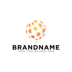 Global logo icon vector. Global abstract logo template.