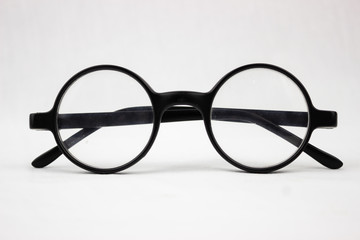 Fototapeta premium Glasses optical isolated white background