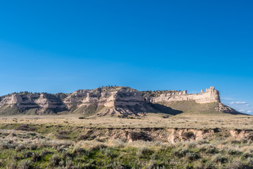 The Saddle Rock in Scotts Bluff National Monument, Nebraska