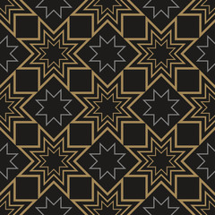 Modern decorative background geometric vector pattern. Textile design texture.