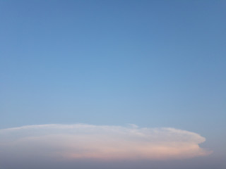 Obraz premium dramatic sky with clouds