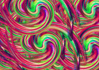 colored Christmas swirl abstract holiday background