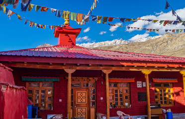 Nako Buddhist Monastery at Nako, Himachal Pradesh India