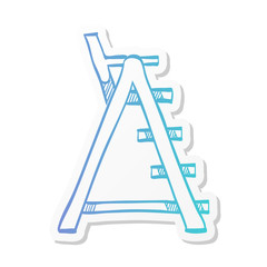 Sticker style icon - Lifeguard chair