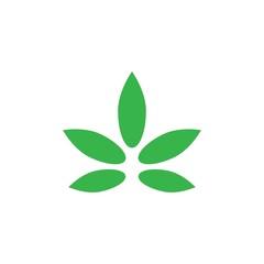 leaf graphic design template vector isolated