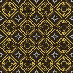 Fototapeta premium Elegant background geometric pattern. Textile design texture.