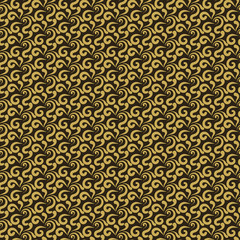 Modern geometric seamless pattern. Wallpaper, textile design texture. Vector art.