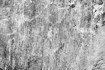 Texture of a concrete wall with cracks and scratches which can be used as a background