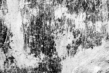 Texture of a concrete wall with cracks and scratches which can be used as a background