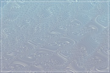 water drops on blue surface