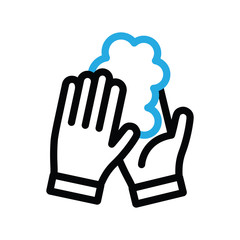 Wash your hands vector icon