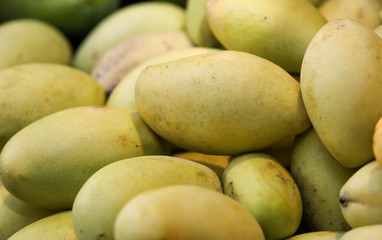 Mango fruits on the market