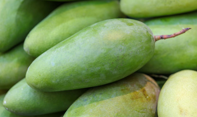 Mango fruits on the market