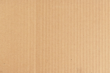 brown cardboard paper of carton corrugated texture background