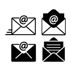 E mail, mail envelope icon