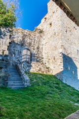 Castles and ruins. Medieval manors of the Zucco and Cucagna family. Friuli. Italy.