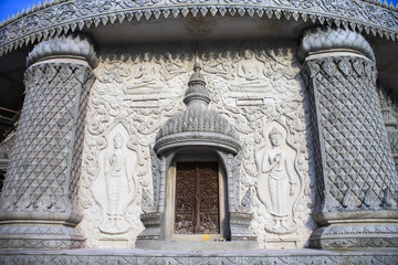 detail of an old building