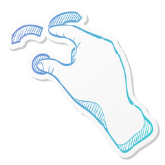 Sticker style icon - Gesture