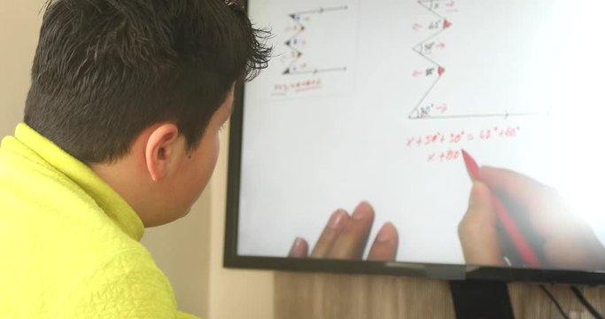 Online learning education distance learning for kids at home Homeschooling during quarantine or isolation