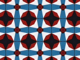 Bright Kaleidoscope Pattern 