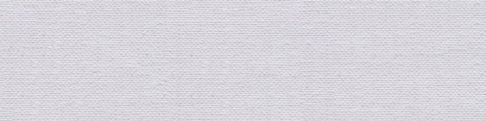 Linen canvas background in adorable white color for your creative new work. Seamless panoramic texture.