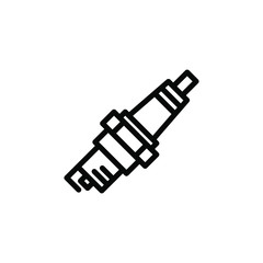 spark plug icon template