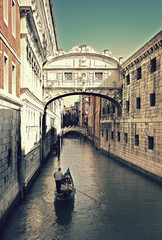 Obraz premium Bridge of sights in Venice, Italy