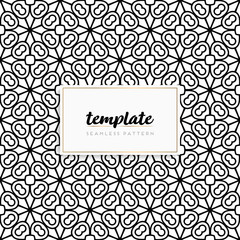 Colorful mandala seamless pattern vector