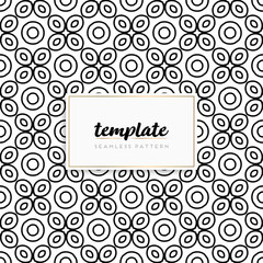 Colorful mandala seamless pattern vector