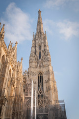 Fototapeta na wymiar Austria, Vienna - St. Stephen's Cathedral. Catholic Cathedral