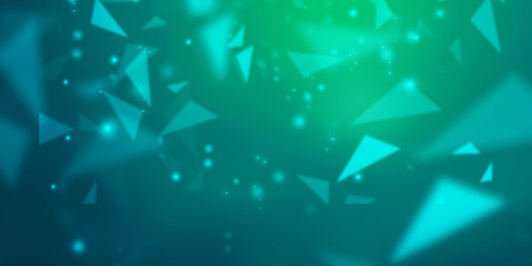 2d illustration Abstract futuristic electronic circuit technology background