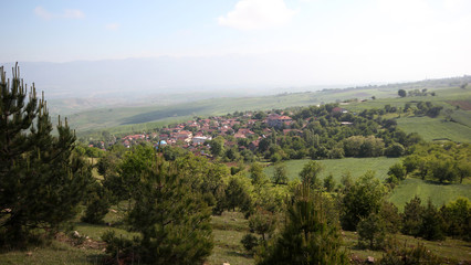 Fototapeta na wymiar Amasya, Black Sea Region. It is located in the Central Black Sea Region.