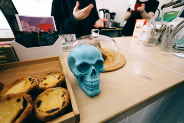 Danger during coronavirus alert. Do not attend public places concept