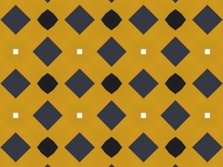 Batik Pattern in Yellow