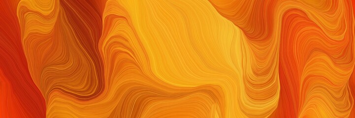 futuristic colorful waves style with dark orange, coffee and firebrick colors